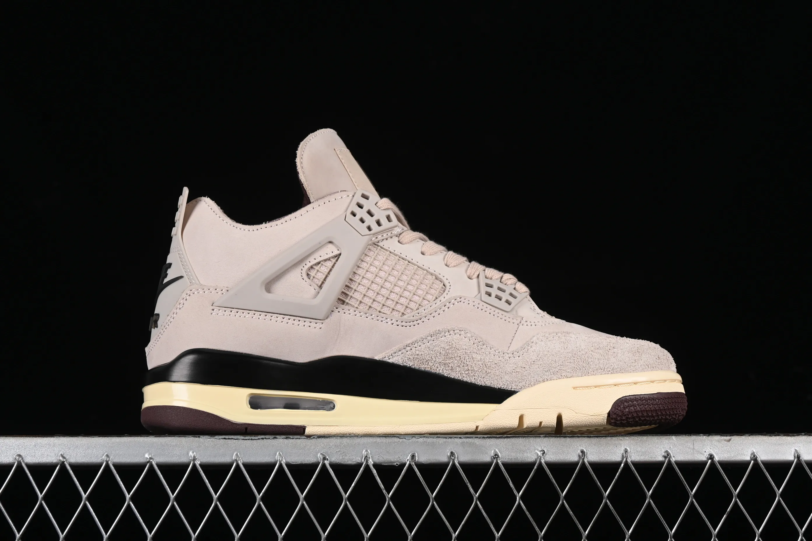 All categories Air Jordan Jordan series basketball shoes Air Jordan 4 A Ma Maniere x Air Jordan 4 Retro "Fossil Stone" AJ4 Joe 4 Fossil FZ4810-200
